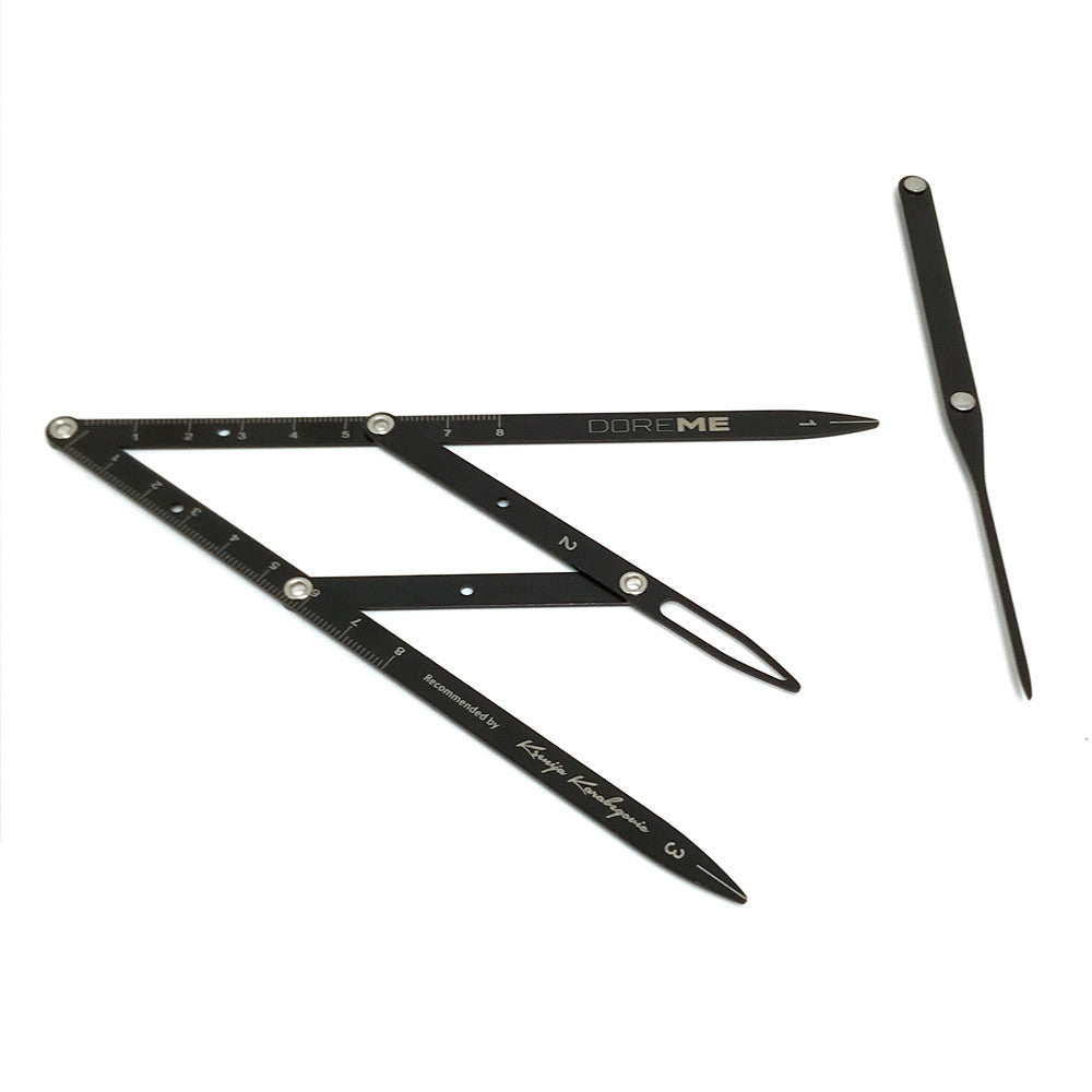 Eyebrow Microblading Golden Mean Caliper for Perfect Symmetry