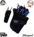 Professional Barber Scissors Holster Leather Waist Bag for Hairdressing Tools