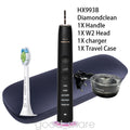 Black Handle with Case for Philips Sonicare DiamondClean Smart 9500 HX993B