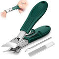 Eagle Beak Beveled Nail Clippers for Thick & Ingrown Nails - Sharp Stainless Steel