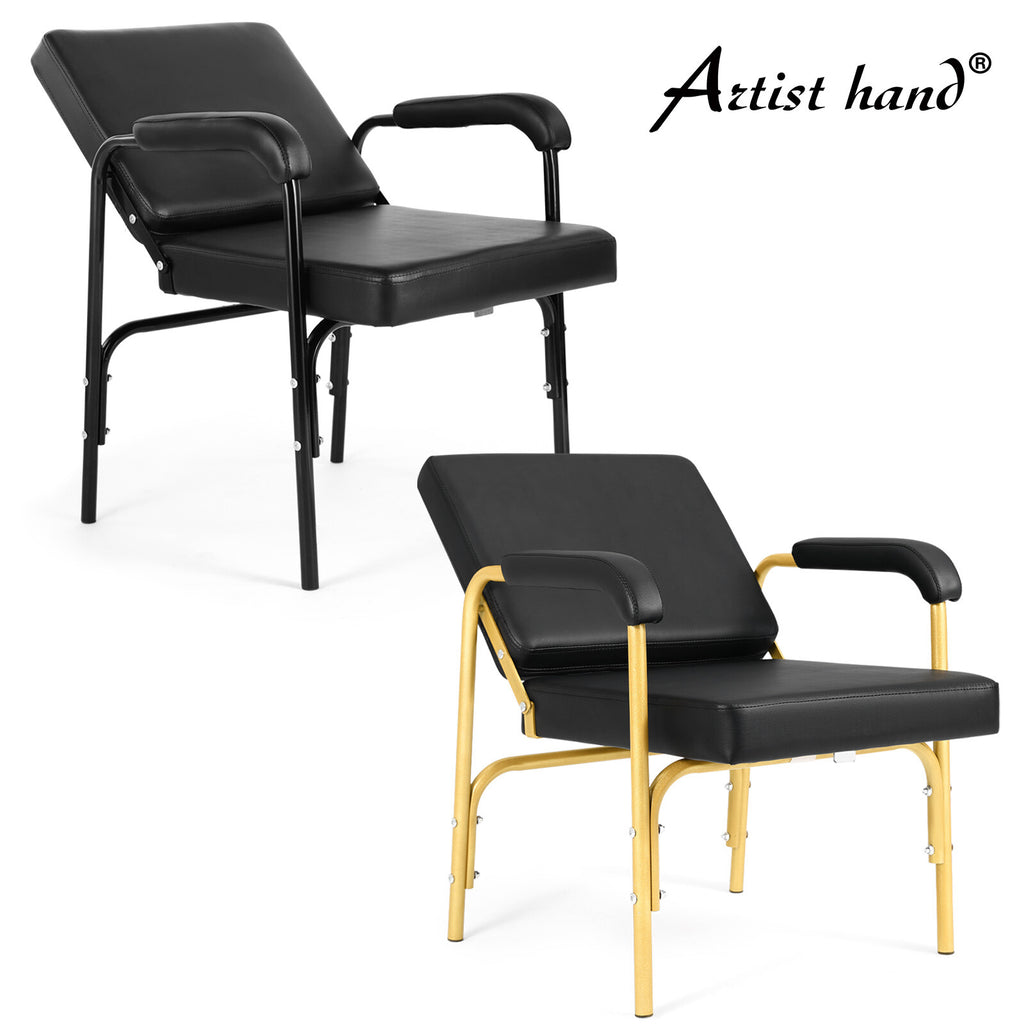 Auto Reclining Salon & Barber Chair with Adjustable Backrest and Heavy Duty Frame
