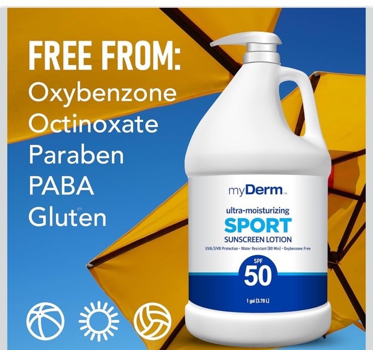 Ultra Sunscreen SPF 50 - Moisturizing Sport Sunscreen Gallon