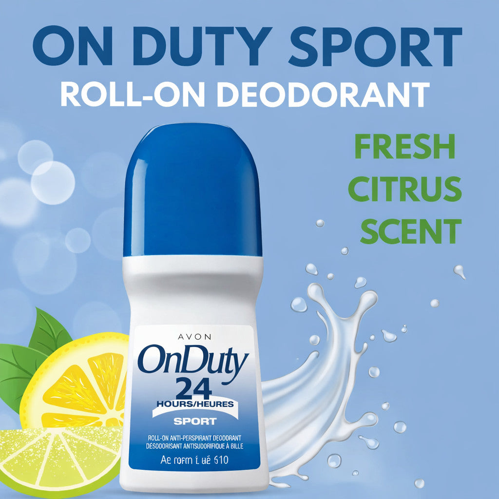 Sport Deodorant 24HR Roll-On Antiperspirant - Pack of 20