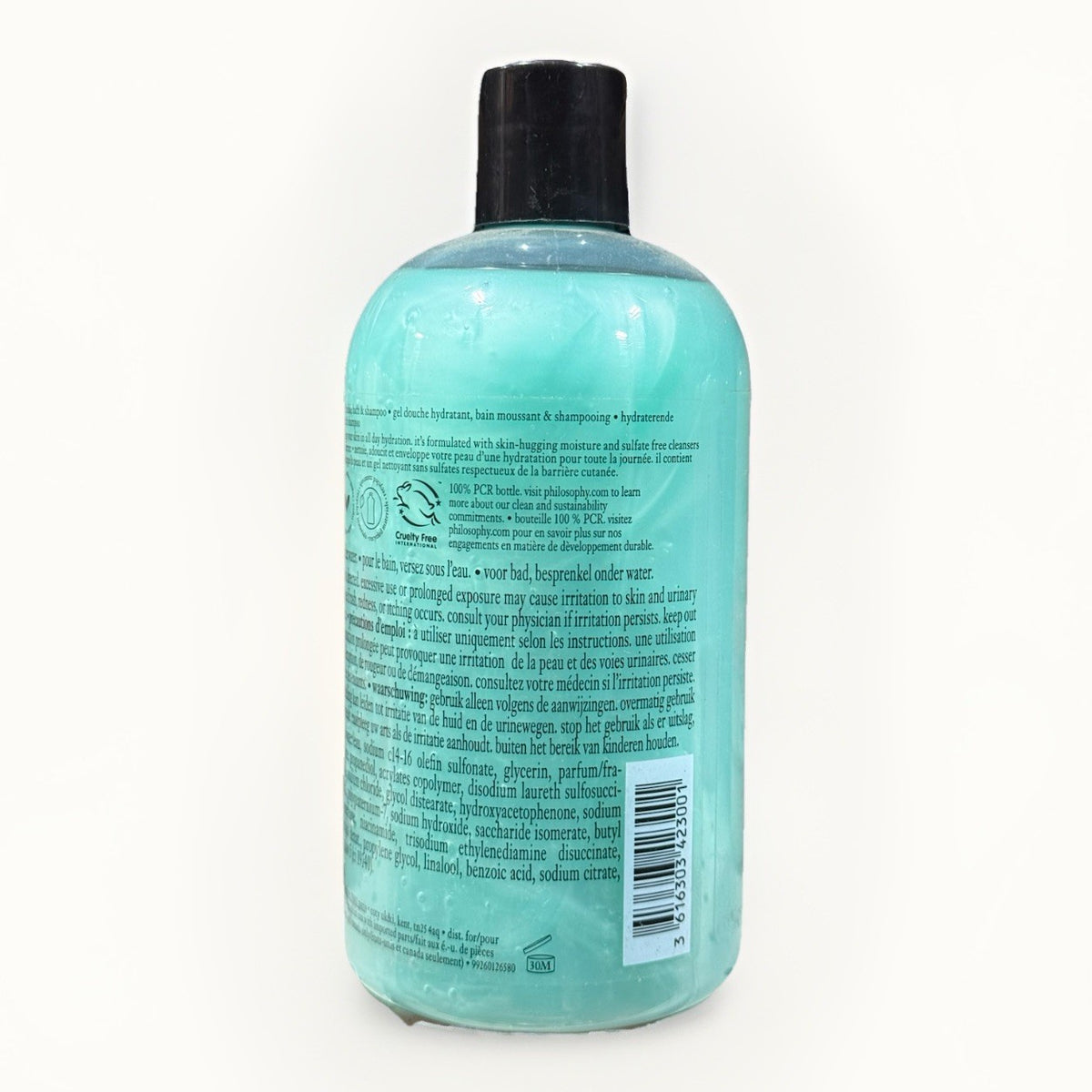 Hydrating Coconut Shower Gel - 16 oz Body Wash for Moisturizing