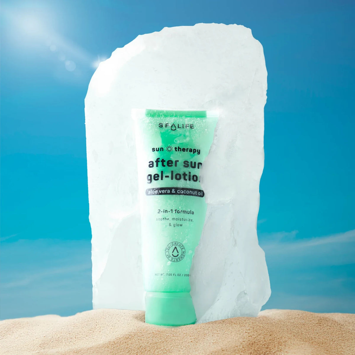 After Sun Gel Lotion - Hydrating Aloe Vera & Coconut Oil 7 fl oz