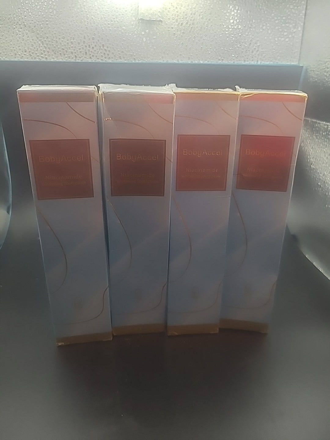 4 Pack Niacinamide Whitening Toothpaste 3.5oz Sealed Boxes - Exp 2028