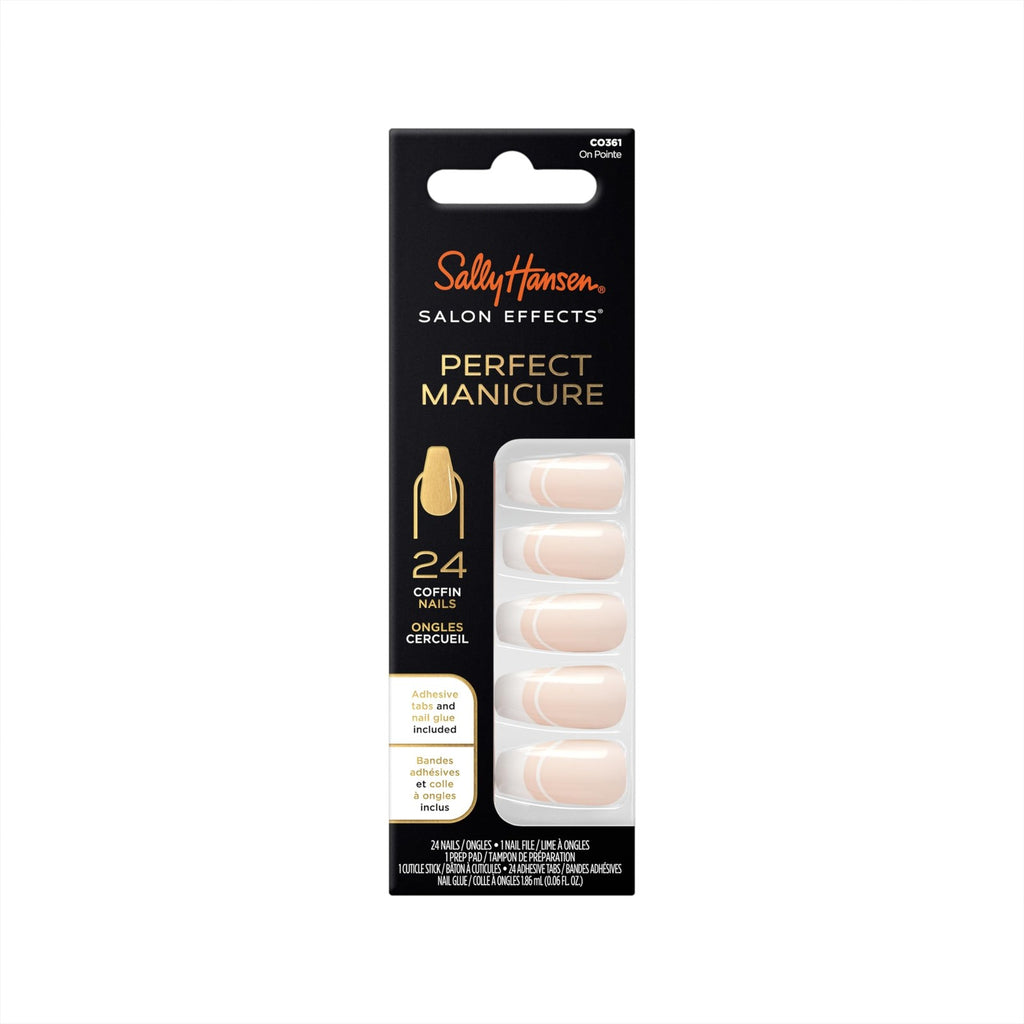 Press-On Nails Coffin Shape for Manicure - On Pointe, 6 Looks