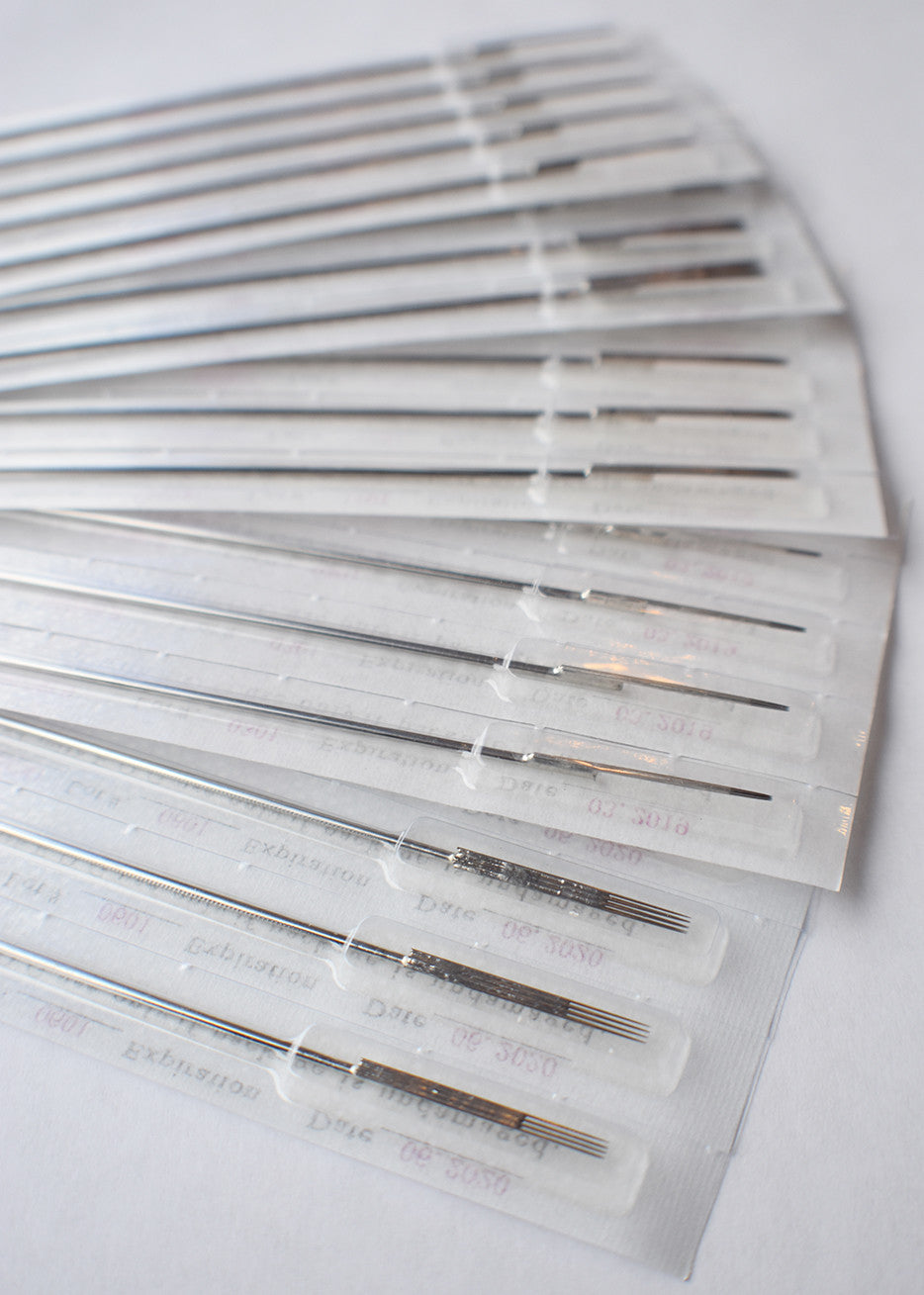 Professional Tattoo Needles – U Pick Quantity (5/10/20) Sterile Ethylene Oxide