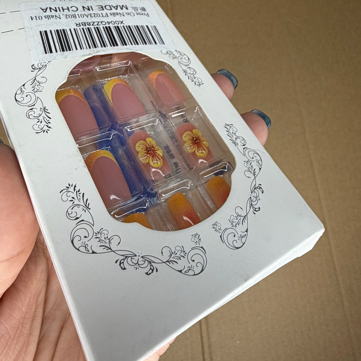 3 Boxes of 24 Reusable Press-On Nail Sets - Variety Styles, Easy to Apply & Remove
