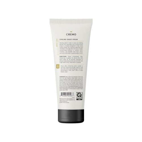 Cooling Shaving Cream with Mint for Razor Burn Relief - 6 Fl Oz, Pack of 6