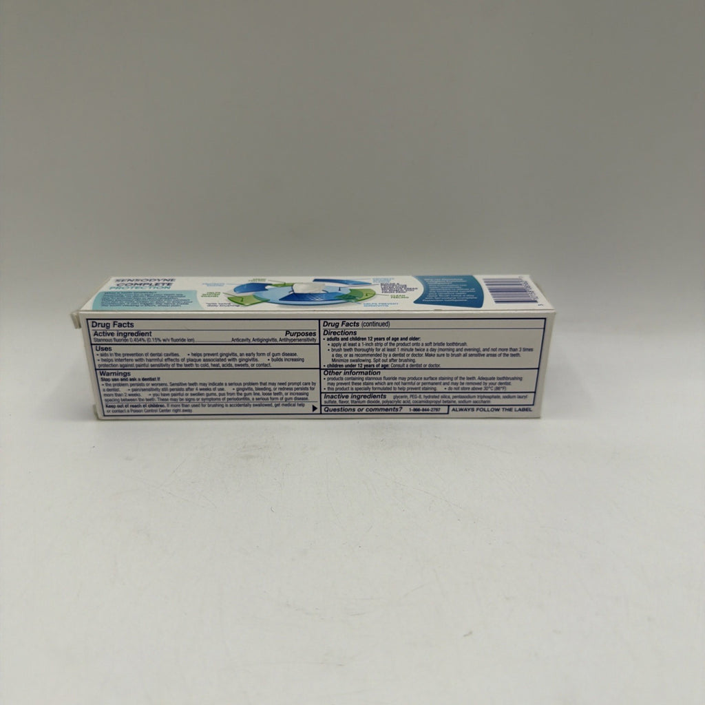 Sensitive Toothpaste for Gingivitis - Complete Protection, 3.4 oz 2 Pack