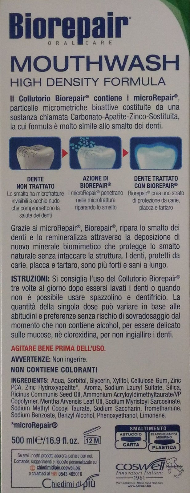 Mouthwash Pack of 4 - Protective & Refreshing Oral Care 500ml