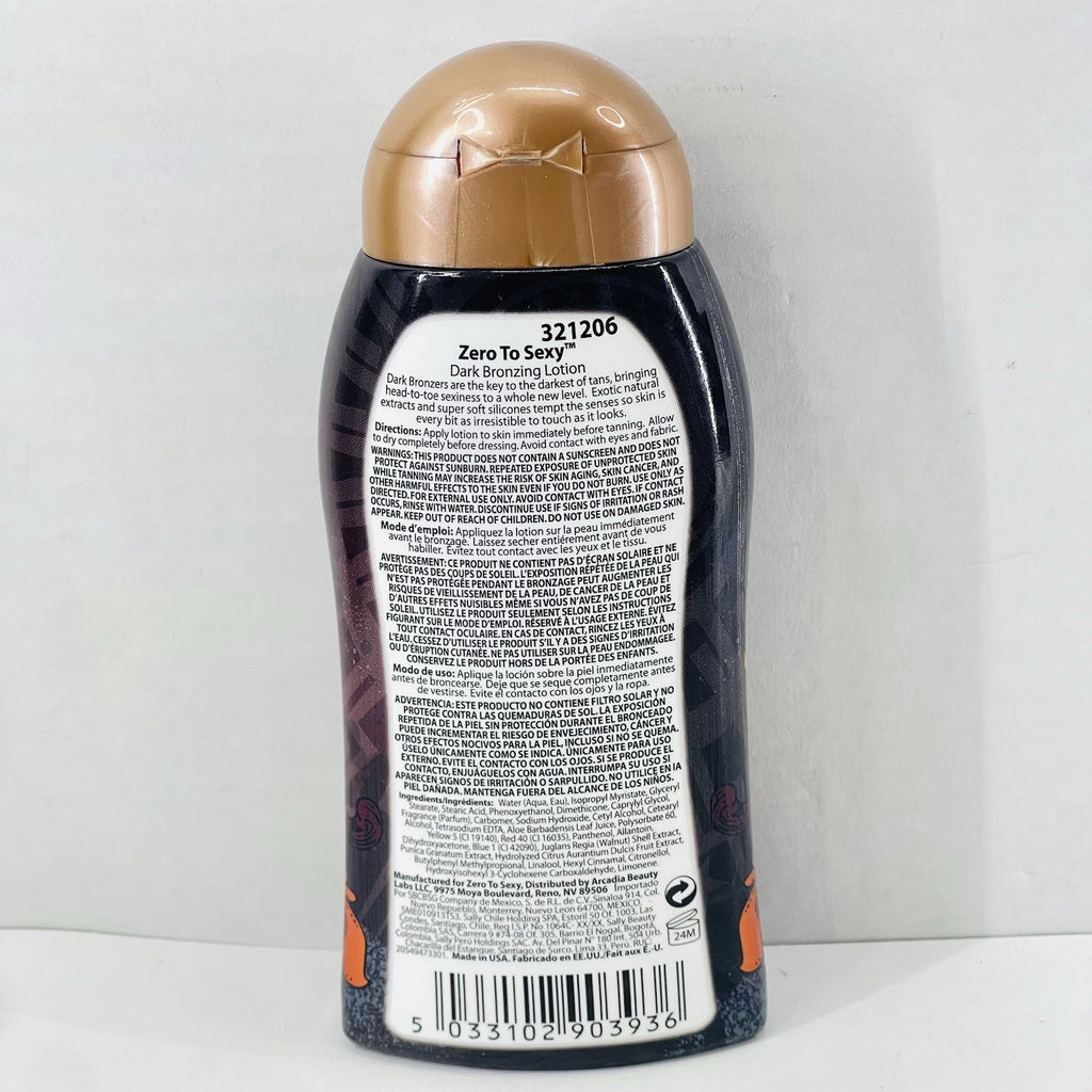 Dark Ultra Bronzing Tanning Lotion 8 oz - Indoor Sunless Tanning