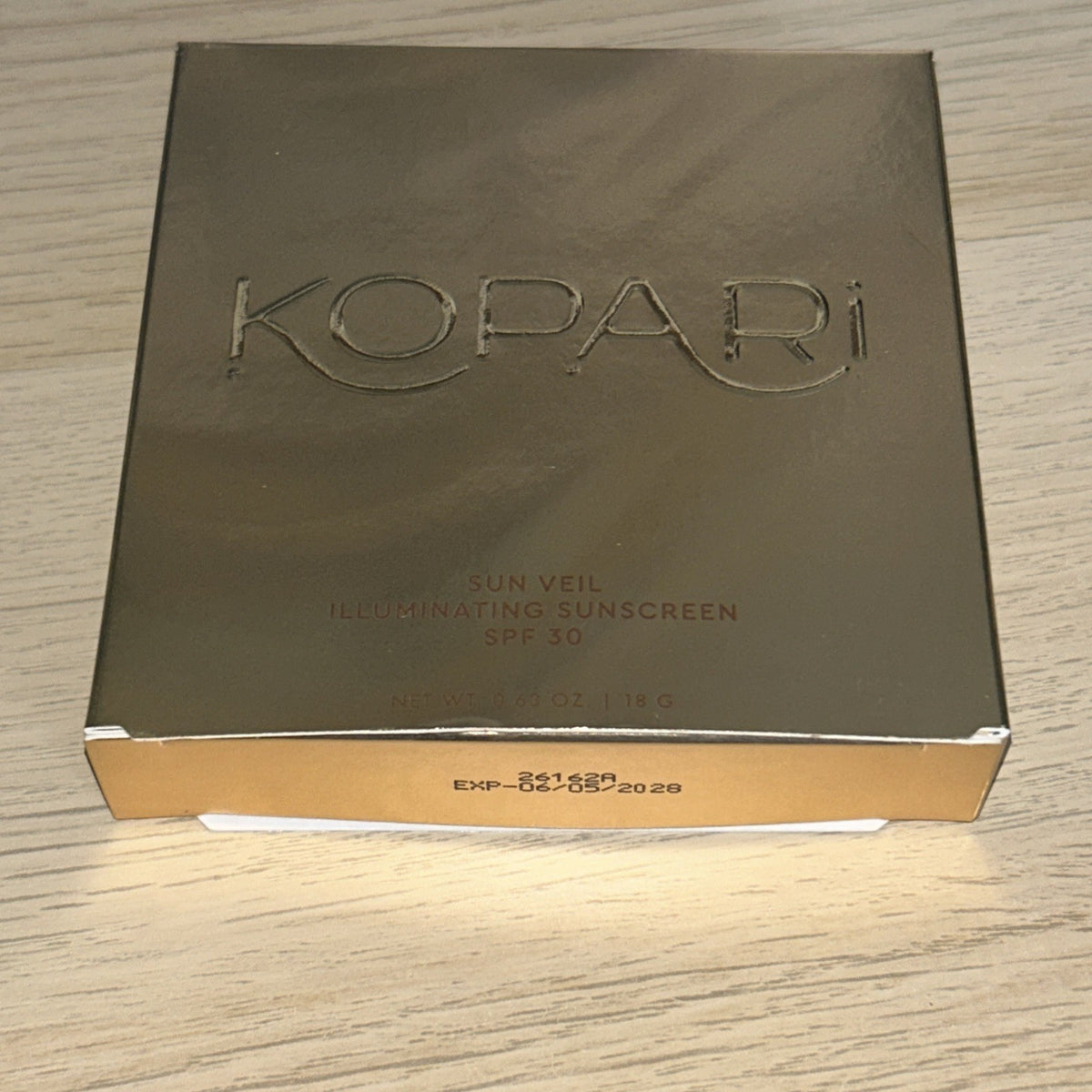 Sun Veil SPF 30 Illuminating Sunscreen by Kopari - Broad Spectrum, Exp 2028