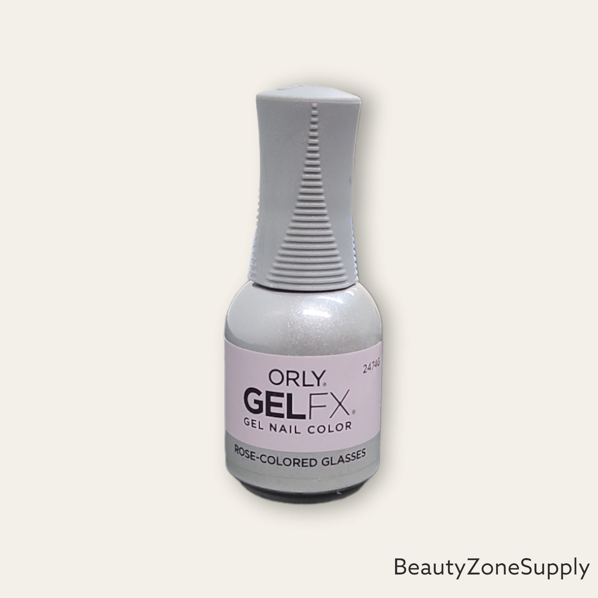 Gel Nail Polish - Rose Color, 0.6 oz, Long-Lasting Pro Gel FX
