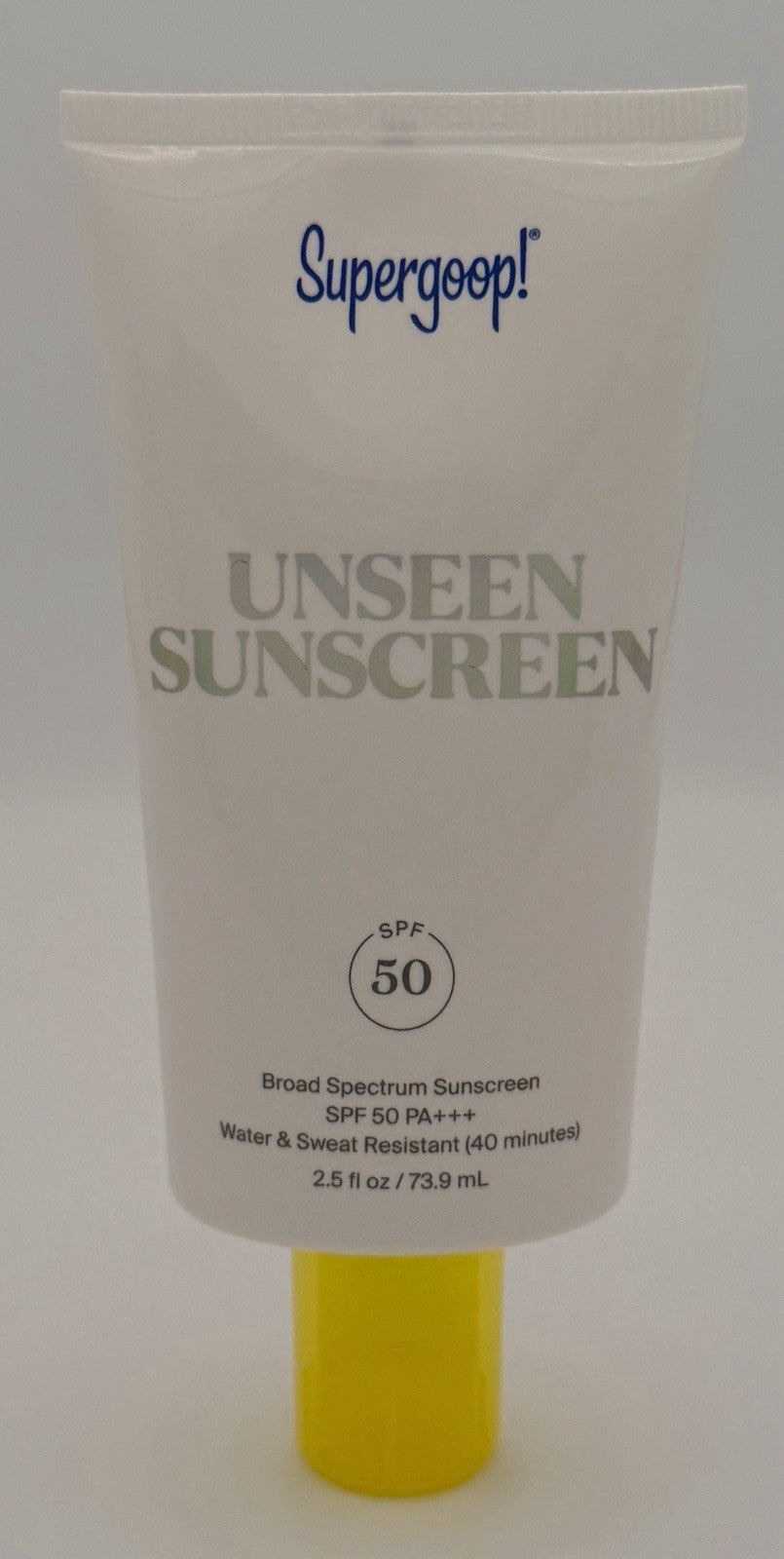 Unseen Sunscreen SPF 50 - 2.5 Oz Broad Spectrum Sun Protection