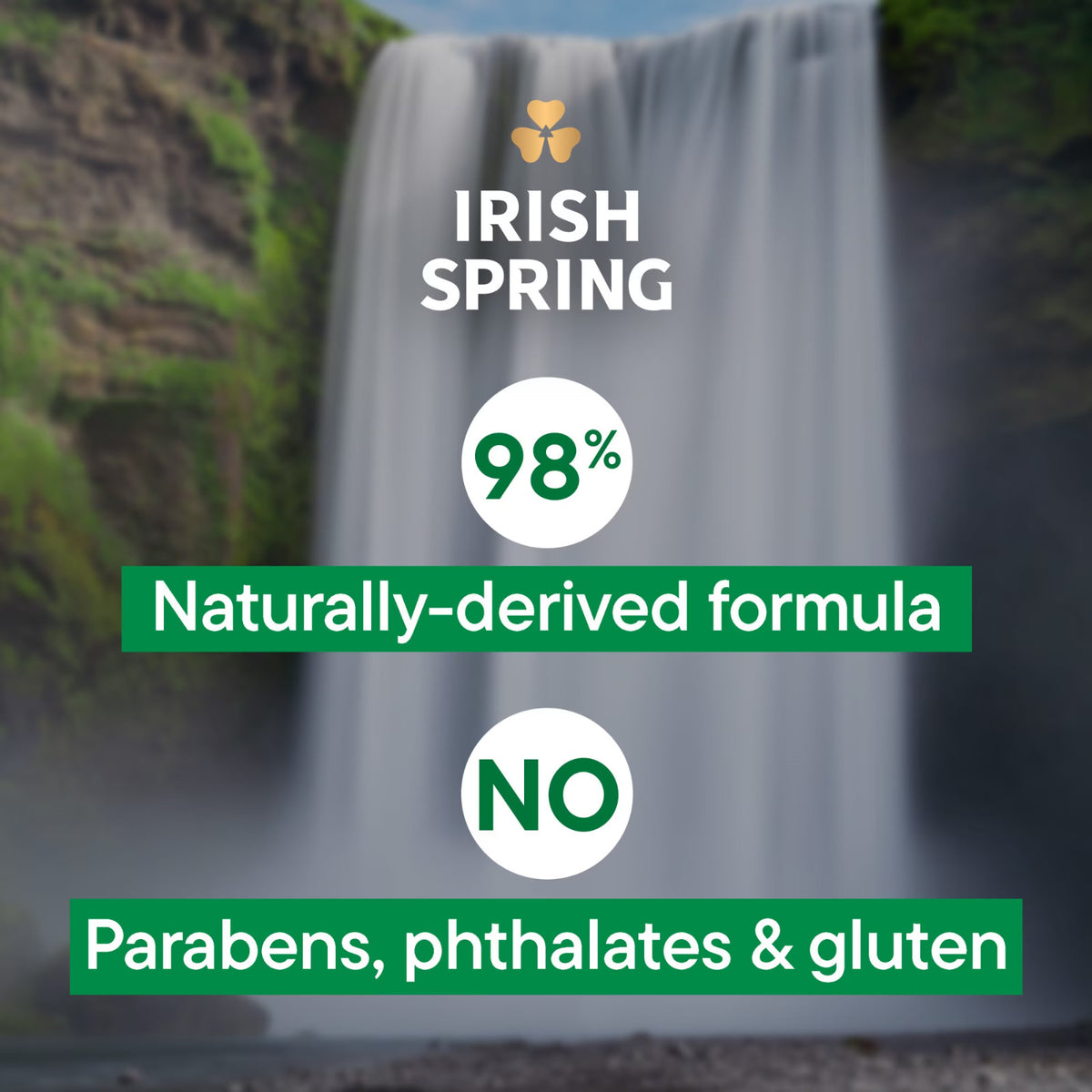 Men's Bar Soap with Natural Ingredients - Irish Spring Original, 12-Pack, 3.7 Oz