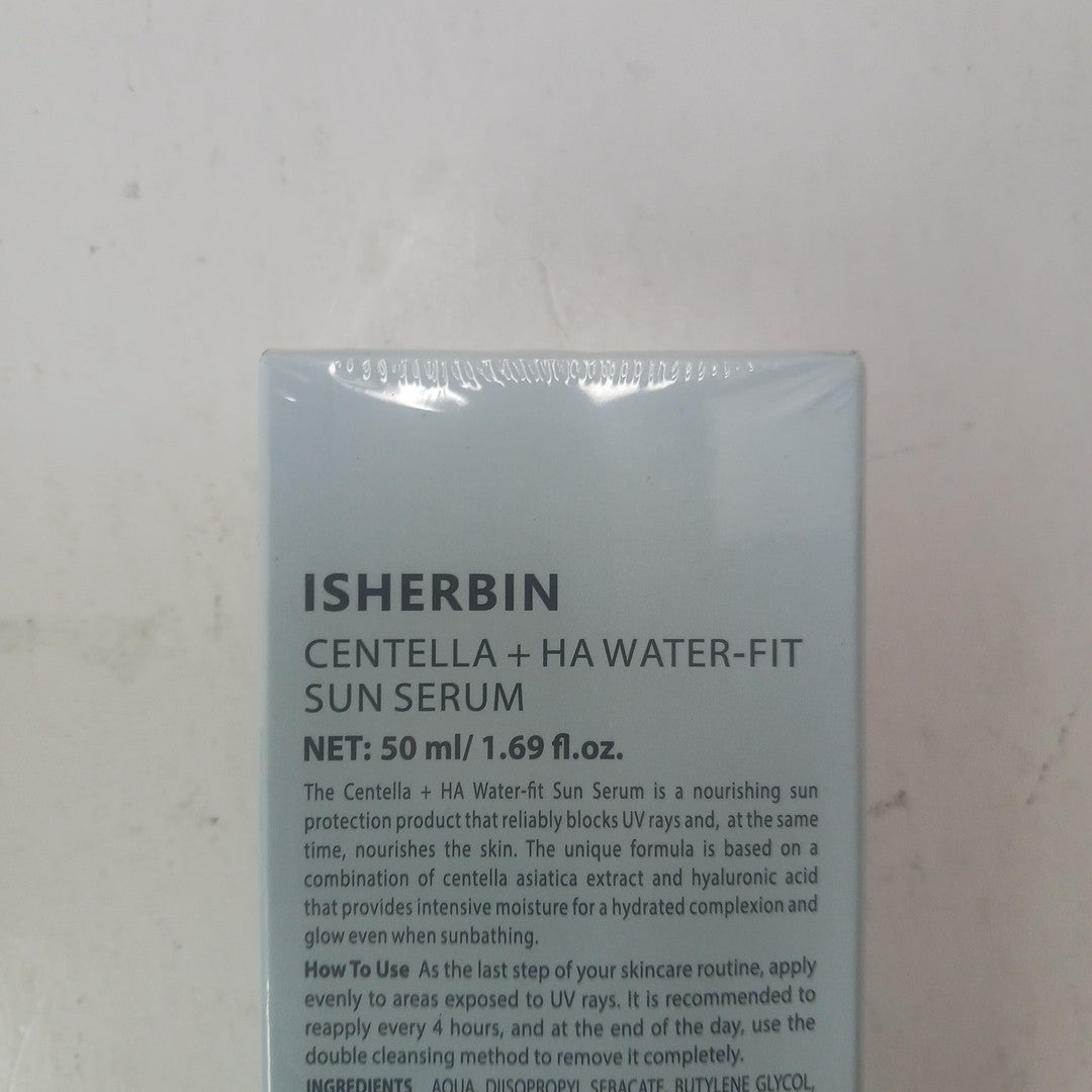 Centella and Hyaluronic Acid Water-Fit Sun Serum SPF 50+ PA++++ 6/2030 Exp