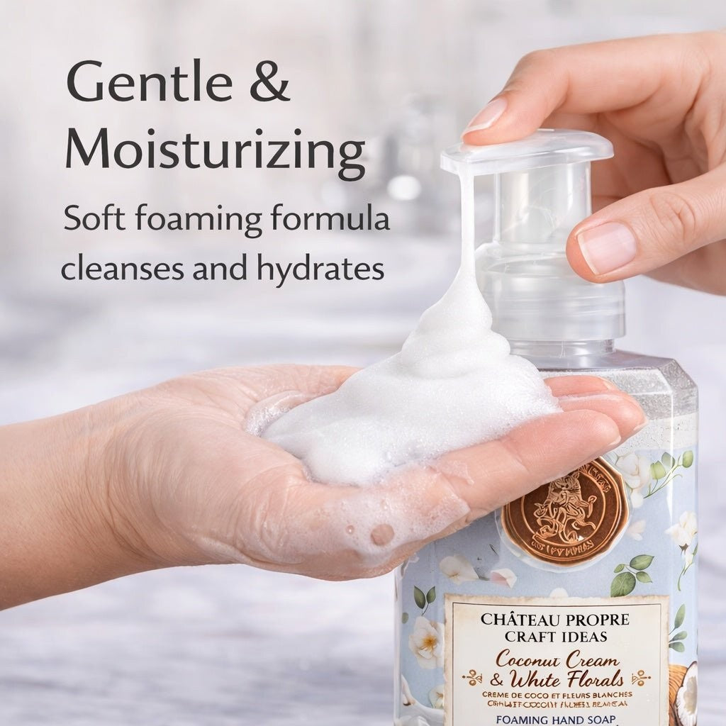 Coconut Cream & White Florals Foaming Hand Soap - 16.9 Fl Oz