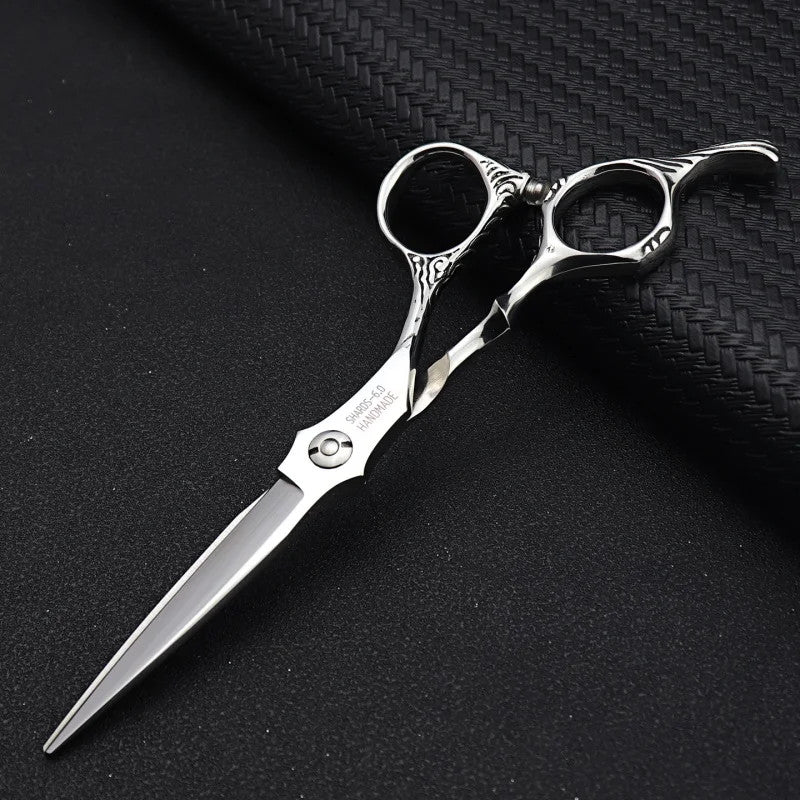 6 Inch Stainless Steel Hair Cutting Scissors Salon Grade Professional Barber Shears