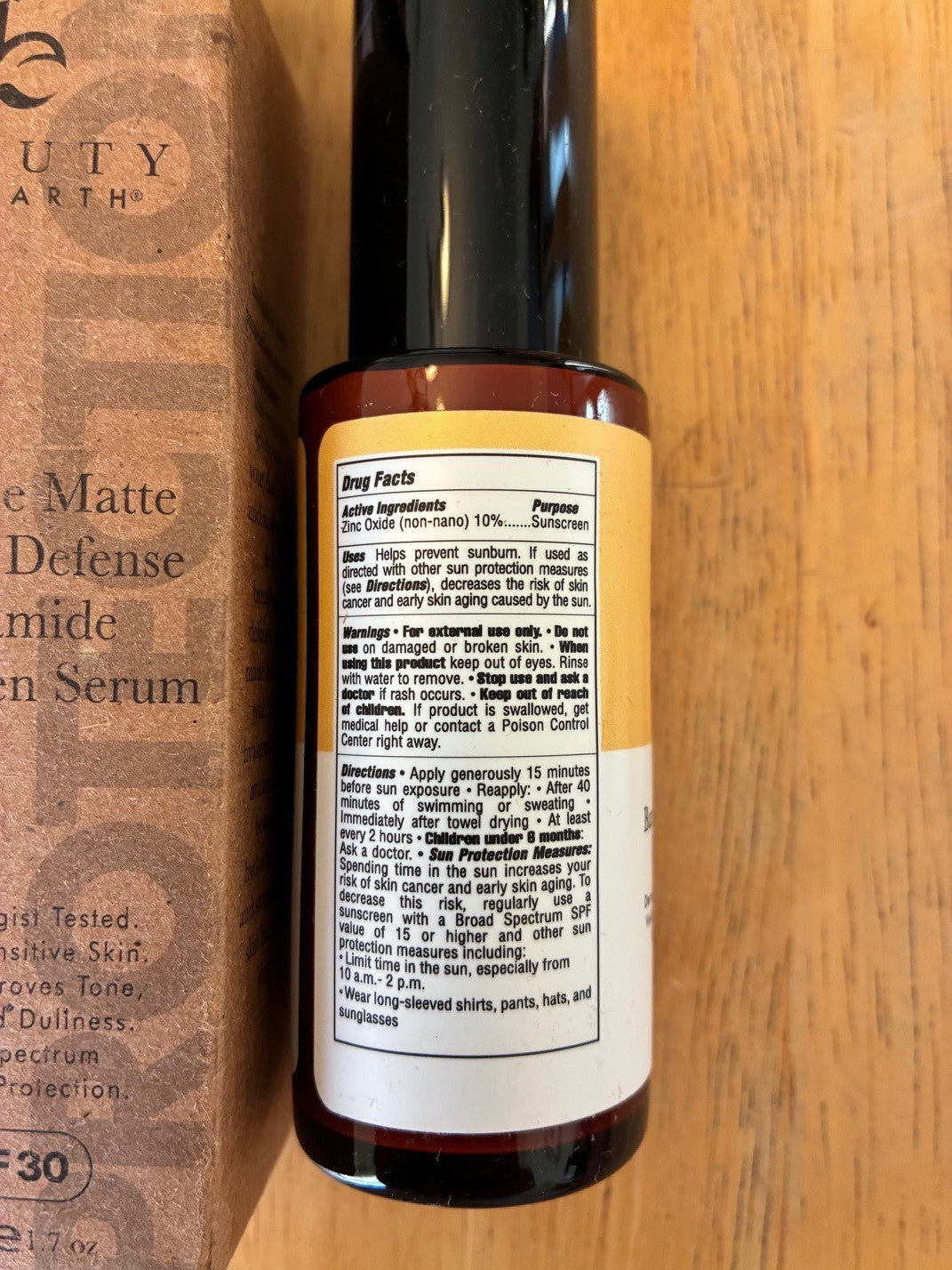 Invisible Matte Ceramide Sunscreen Serum SPF 30 - Barrier Defense