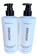 Plant-Based Bath Gel Body Wash 16.2 Oz - 2 Bottles