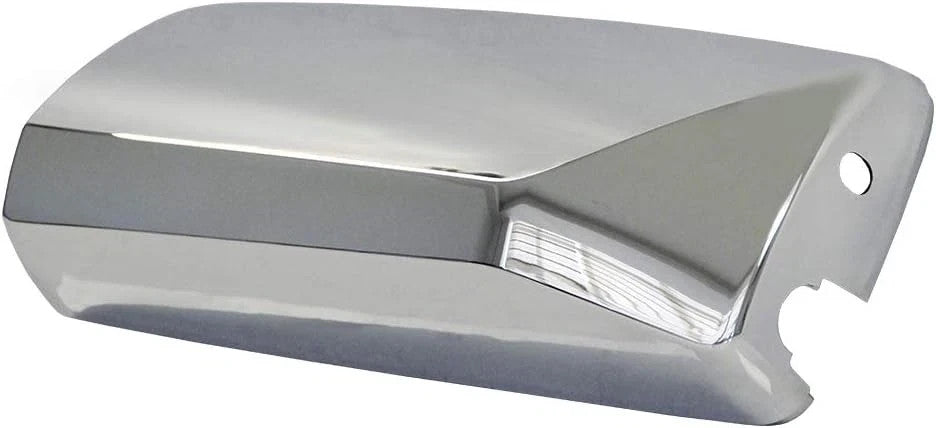 Chrome Door Mirror Covers Pair for Volvo VNL & VNM Trucks Driver & Passenger Side