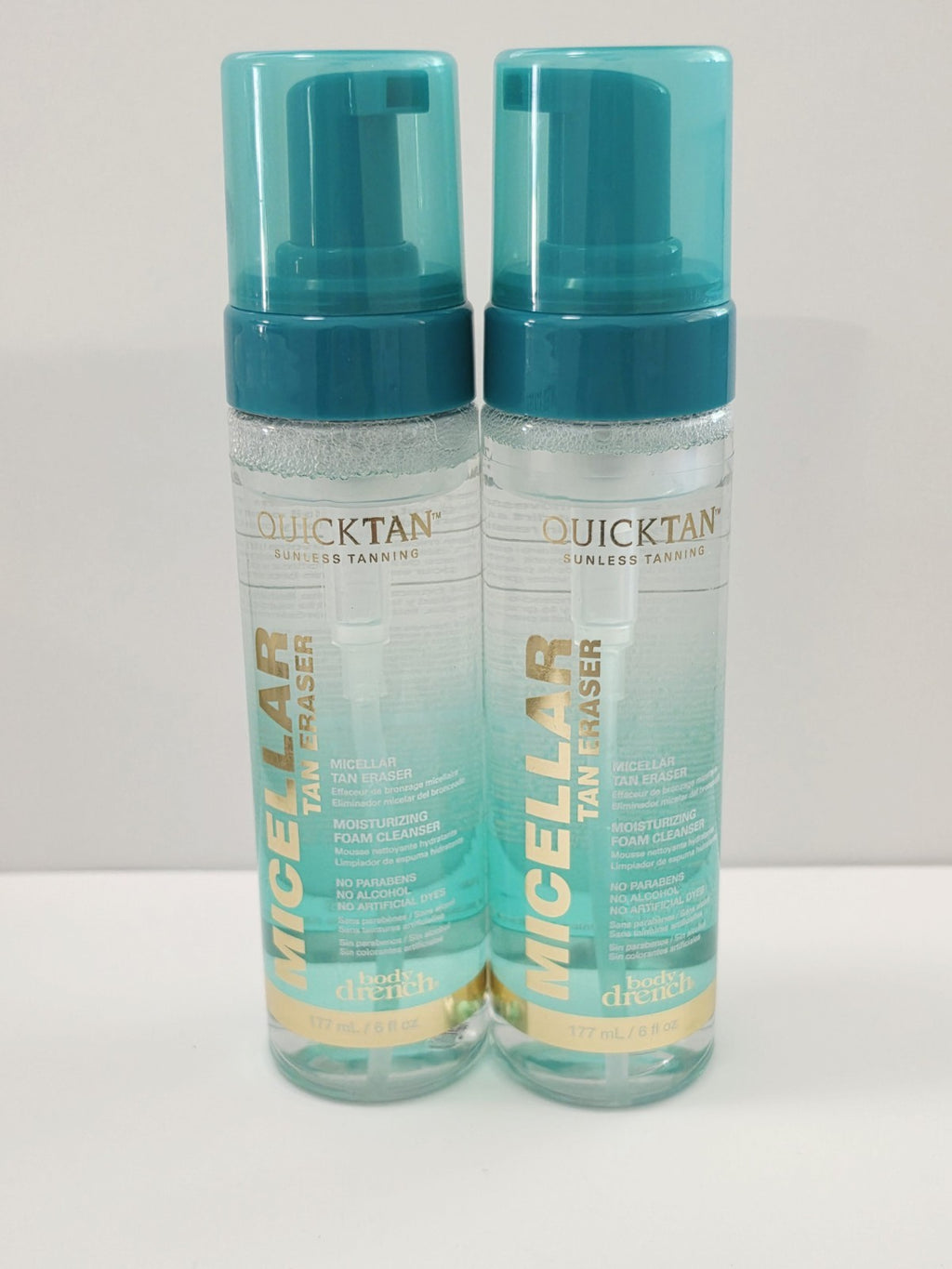 Body Drench Micellar Tan Eraser 6 oz. Pack of 2 - Body Self-Tanner Remover
