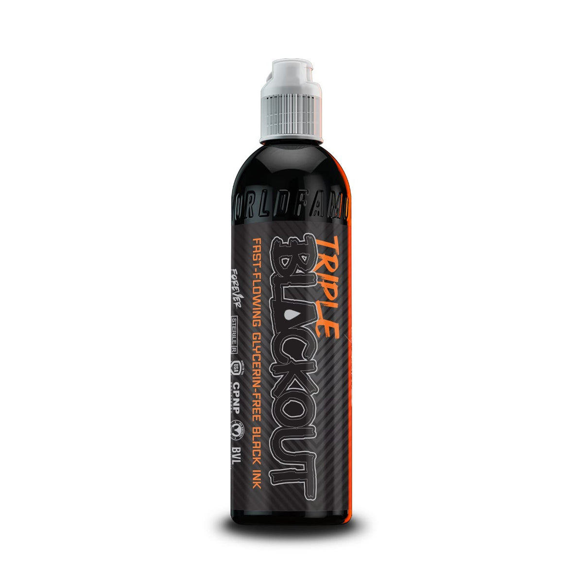 Triple Blackout Tattoo Ink - Dark & Bold Black Shade, 1 oz