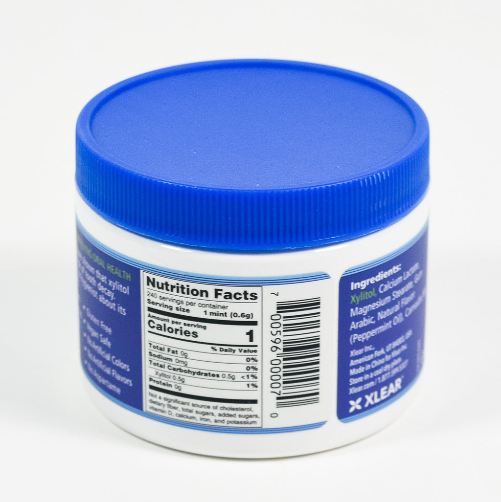 Sugar-Free Peppermint Xylitol Mints - Fresh Breath Oral Care, 240 Pieces
