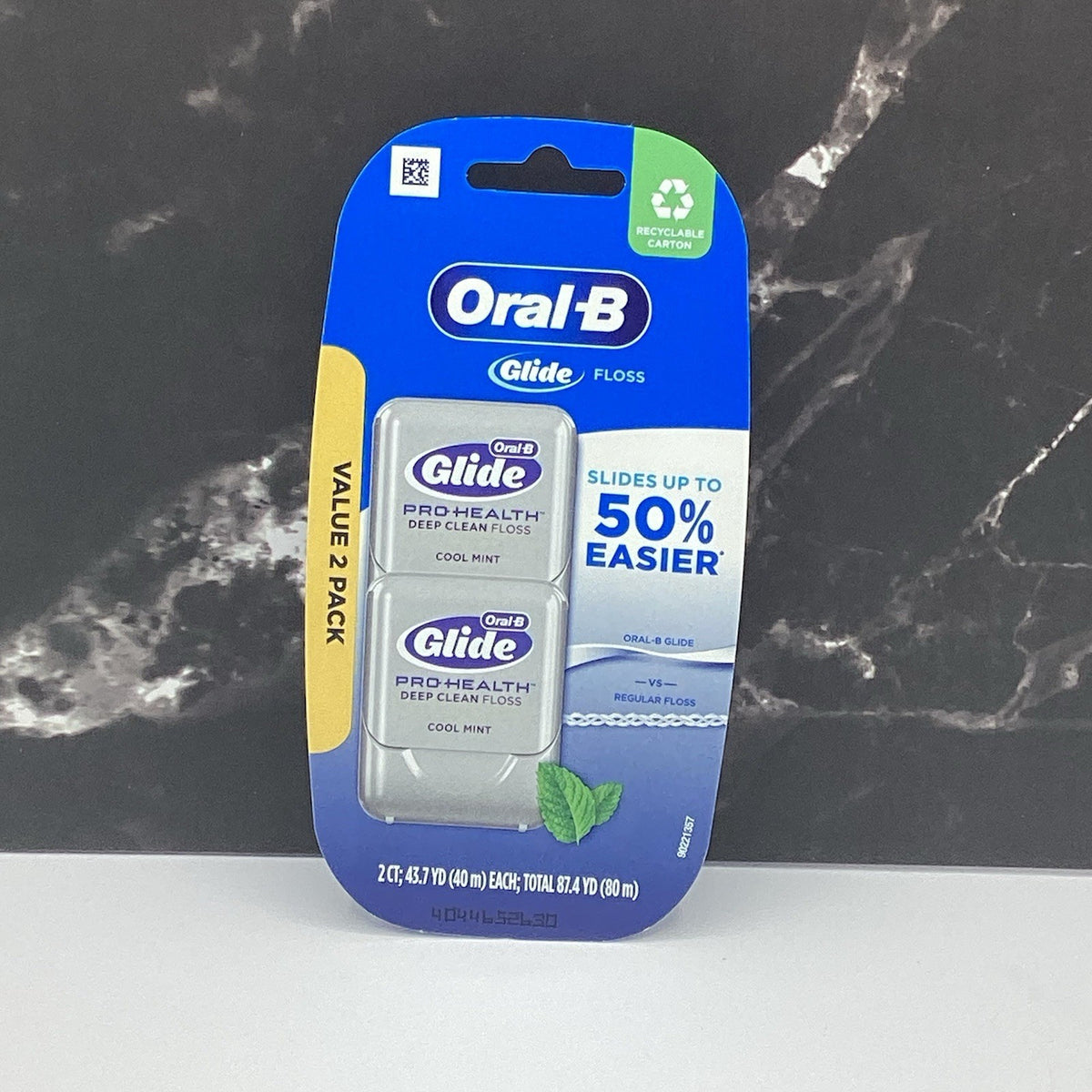 Dental Floss Deep Clean Mint 2-Pack - Oral-B Glide Pro-Health