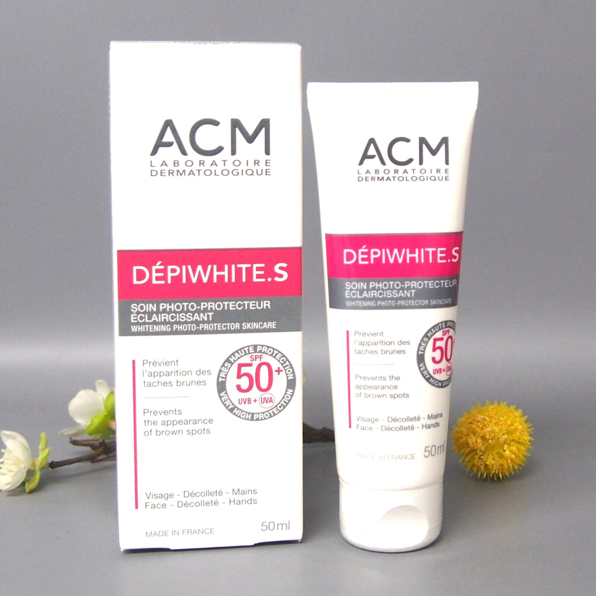 SPF50 Whitening Cream for Dark Spot Treatment, Anti-Aging Skin Care