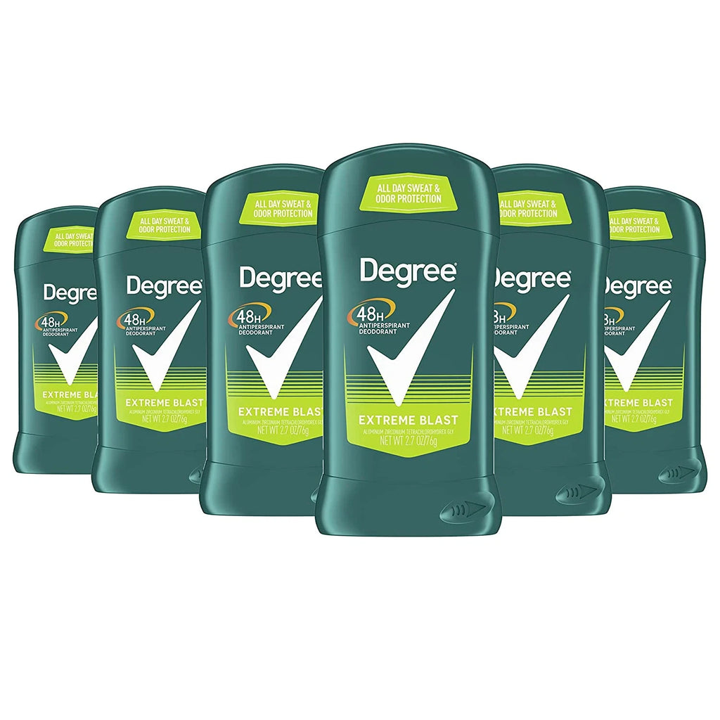 Men's Antiperspirant Deodorant Stick 48-Hour Fresh Citrus Scent 2.7 oz - 6 Pack