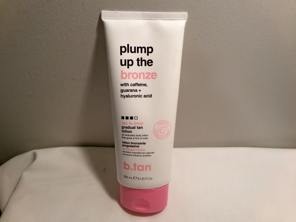 b. Tan Plump Up the Bronze Tan Lotion - Gradual Self-Tanning, 8 oz