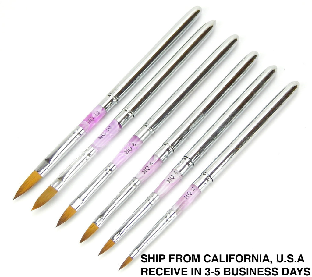 Acrylic Nail Art Brush Pen Set for Design & Painting – Multiple Sizes