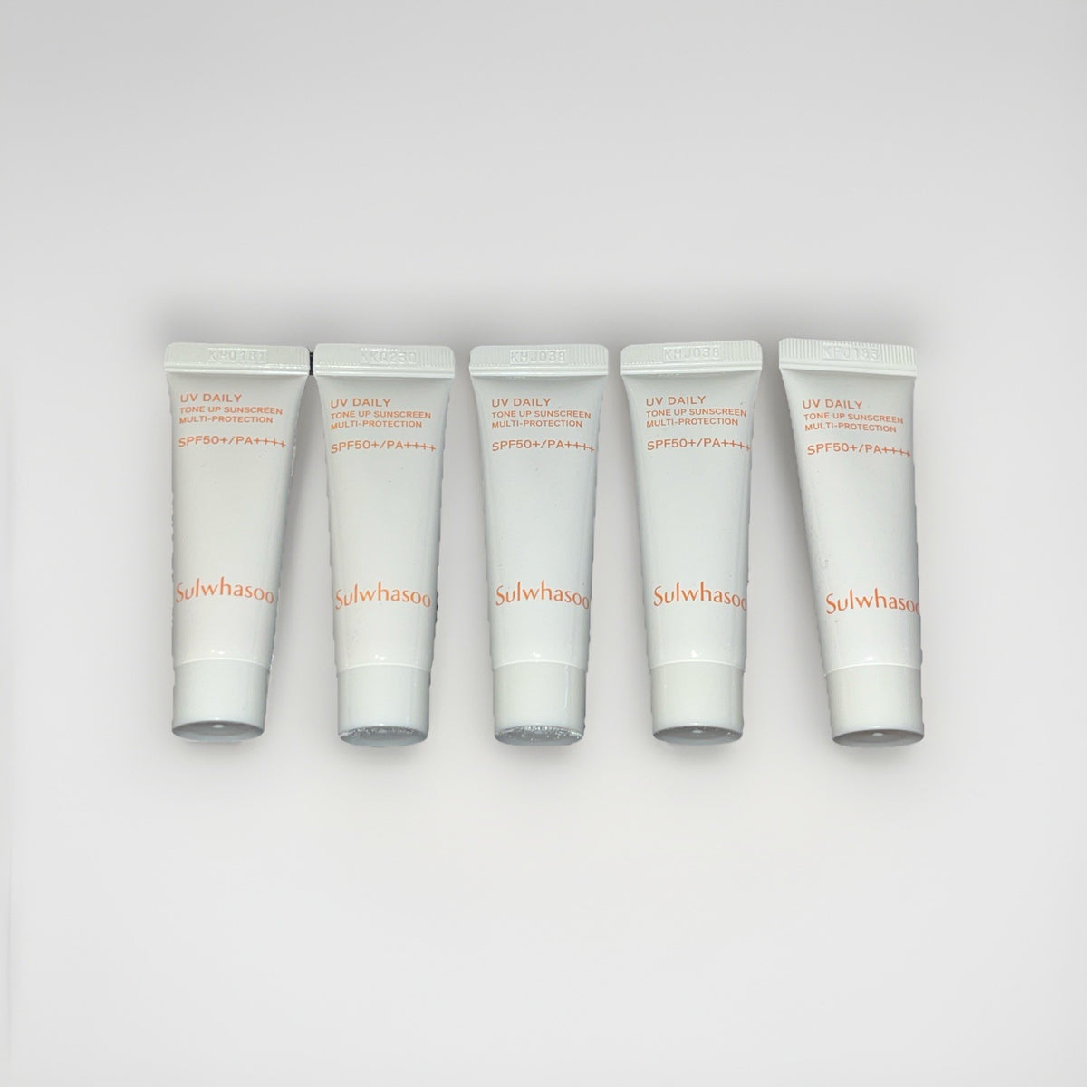 Sulwhasoo UV Daily Tone Up Sunscreen SPF 50+ PA++++ Pack of 5 - Travel Size