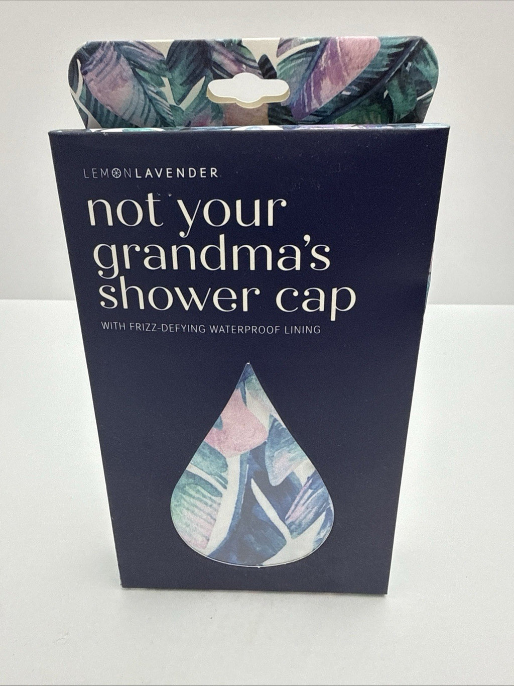 Not Your Grandma's Lemon Lavender Shower Cap - Waterproof Hair Cover