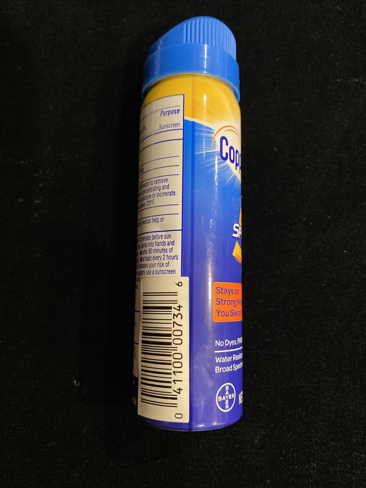 SPF 50 Sunscreen Spray Travel Size for Swimming and Sports 1.6 oz