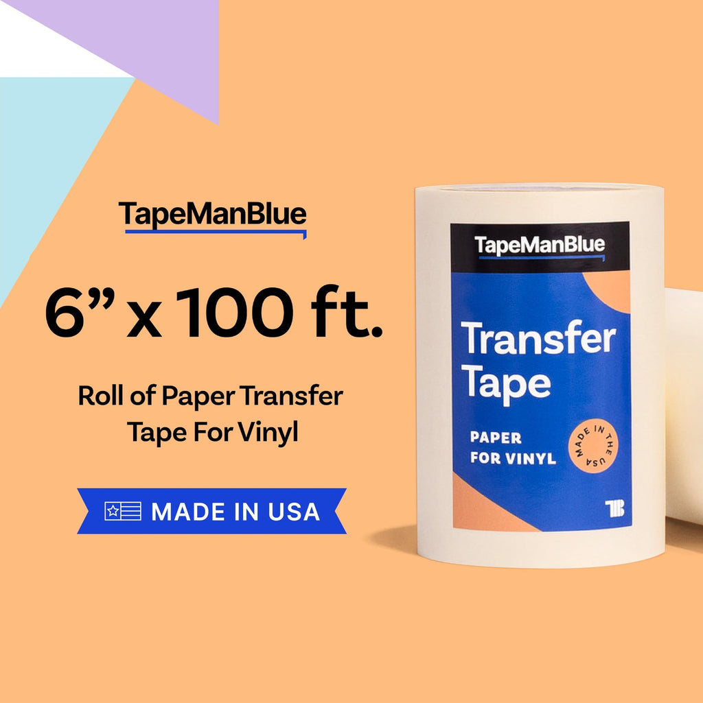 Transfer Tape for Vinyl, 6