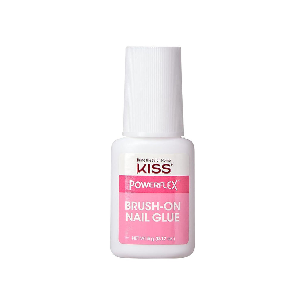 Fast Drying Nail Glue with Brush-On Applicator for Artificial Nails & Repairs