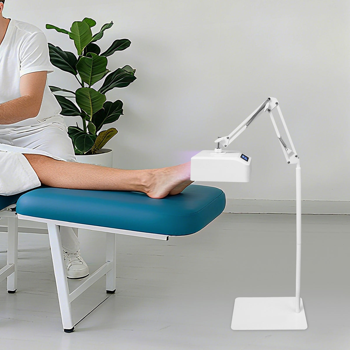 12.6V UV Nail Curing Lamp with Stand - Pedicure & Foot Care Light