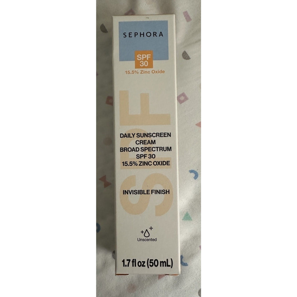 Mineral Sunscreen Cream SPF 30 - Daily Facial Sunscreen, 50ml