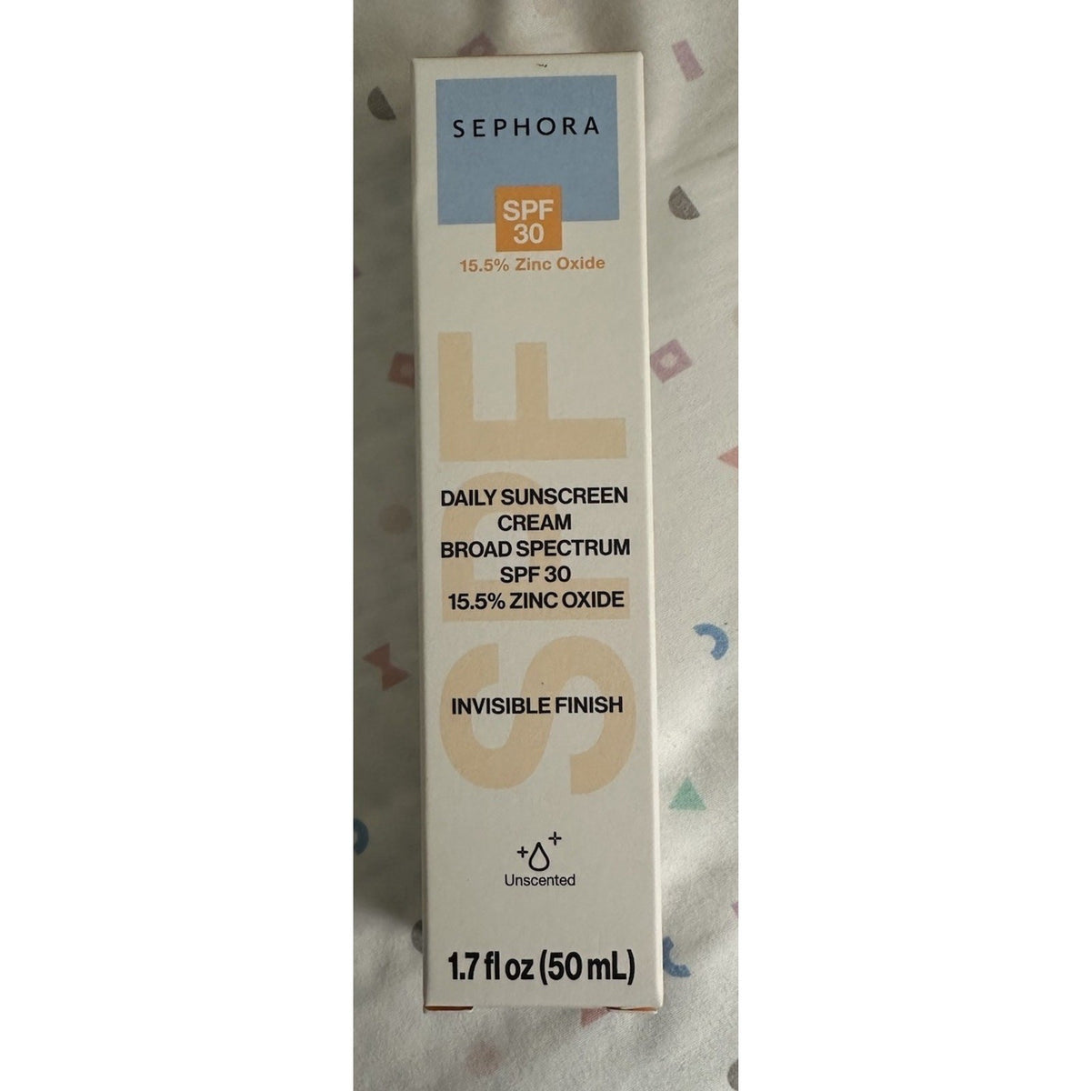 Mineral Sunscreen Cream SPF 30 - Daily Facial Sunscreen, 50ml