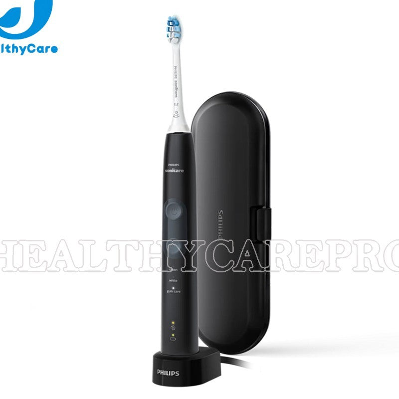Electric Sonic Toothbrush Set - Rechargeable & Pressure Sensor, Multiple Colors