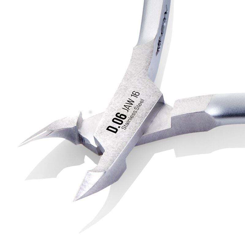 5 Pack Stainless Steel Cuticle Nippers #D-06 Professional Nail Tool Grey