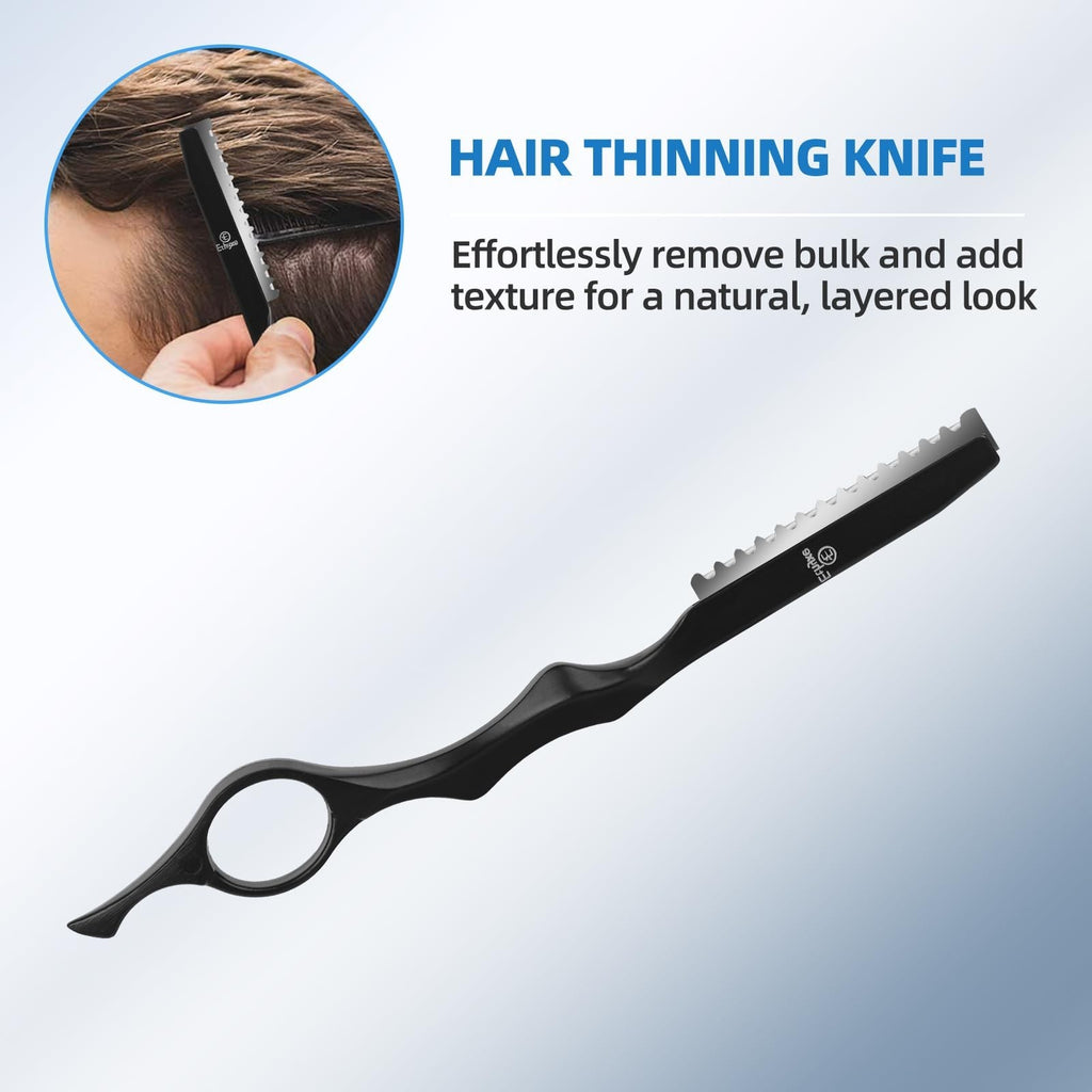 Professional Hair Cutting Scissors Kit 6.5 Inch Barber & Styling Shears