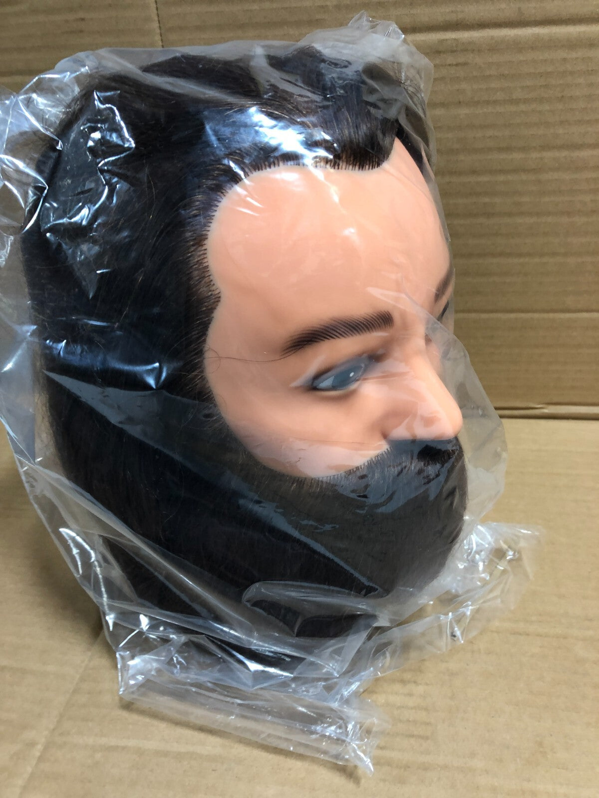 Mannequin Head for Hair Styling 18-20 Inch Human Hair Level 4 Open Box