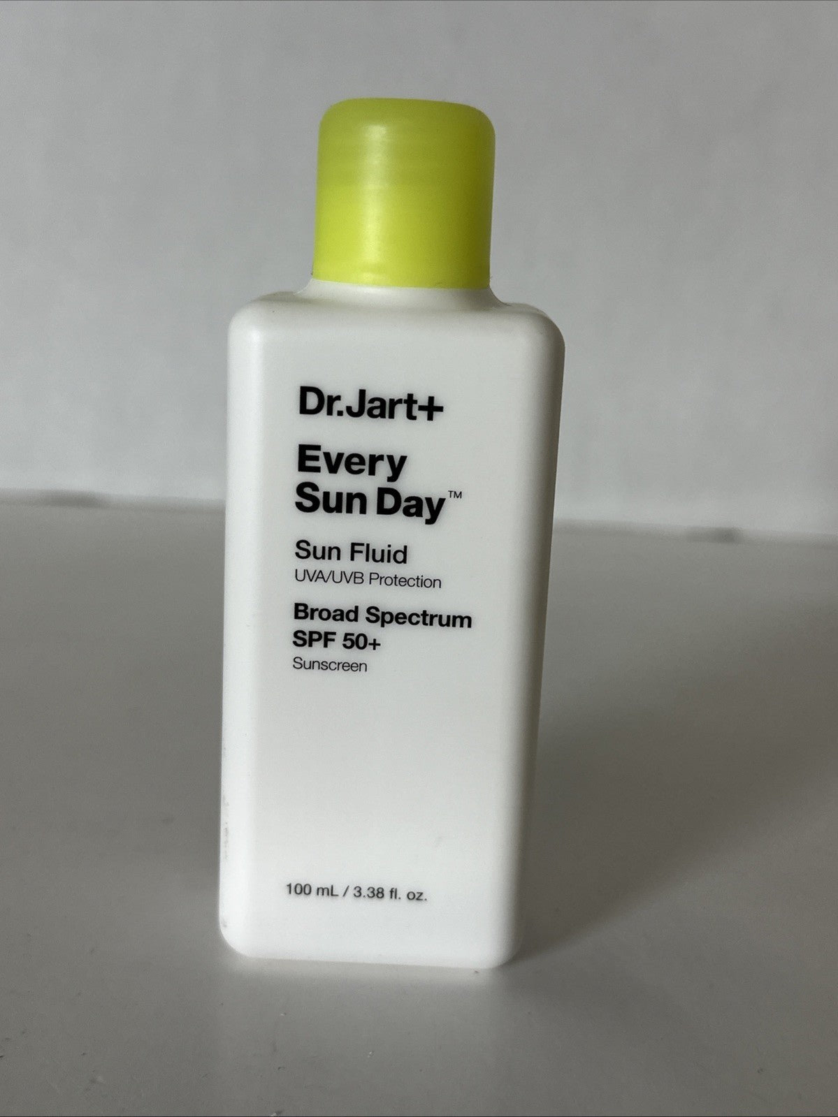 Korean Sunscreen SPF 50+ Sun Protection Fluid - Dr. Jart+ Every Sun Day, 3.38 oz