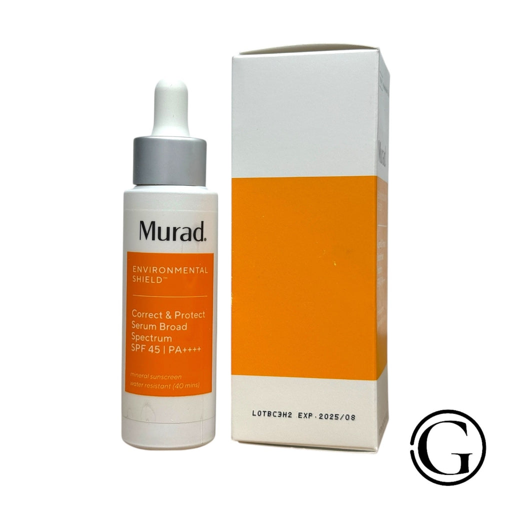 SPF 45 Skin Correct & Protect Serum - Brightening, Anti-Aging, Hydrating 1oz