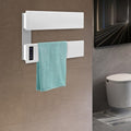 Electric Wall-Mounted Towel Warmer with Adjustable Temperature & Timer